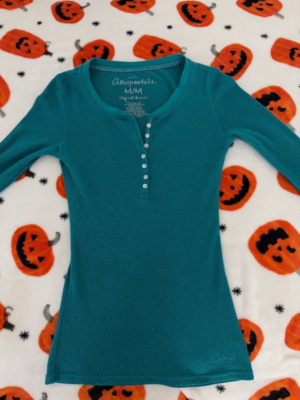 Blue Green Aeropostale long sleeve